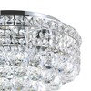 CWI Lighting Luminous 5 Light Flush Mount With Chrome Finish - 4 of 4
