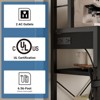 6-Tier Extra Wide Kitchen Bakers Rack with Sliding Drawer & Power Outlet - Industrial Storage Cart - 4 of 4