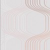 Revival Grey and Pink Geometric Paste the Wall Wallpaper - 4 of 4