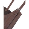 INSPIRE CHIC Women's Elastic Wide Waist Belt, Steampunk Underbust Corset Belts Faux Leather/Denim for Dress - 3 of 4