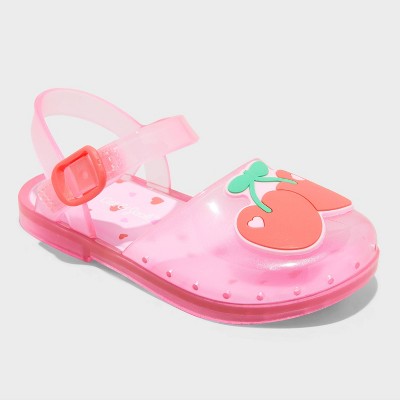 Toddler Lainey Cherry Jelly Sandals - Cat & Jack™ Pink 6T