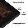 Americanflat 12x22 Picture Frame with Polished Plexiglass - Gallery Style Frame with Engineered Wood - Signature Collection - Black - 3 of 4