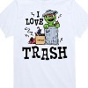 Boys' - Sesame Street - I Love Trash Short Sleeve Graphic T-Shirt - 2 of 4