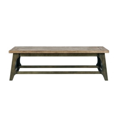 Oliver Dining Bench Gray