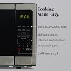 Farberware 1.1 Cu. Ft. Countertop Microwave Oven – 1000W Power, Auto Cook Settings, Defrost, and Safety Lock – Stainless Steel - 3 of 4