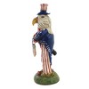 Charles Mcclenning 11.0 Inch Earl The Eagle Patriotic Flag Red White Blue Figurines - 2 of 3