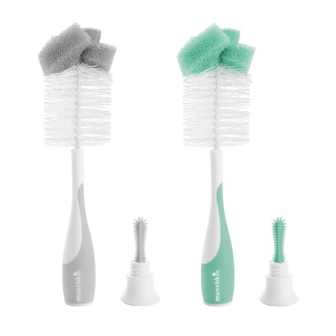 4 Pieces Cleaning Brush Small Scrub Brush for Cleaning Bottle Sink