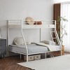 Karl Home Twin Over Full Bunk Bed, Heavy-duty Metal Bunk Beds, Dorm Room Bed Frame, Space-saving Twin Bed Frame, No Spring Box Need - 4 of 4