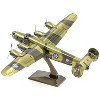 Model kit Consolidated B-24 Liberator Bomber Aircraft "Diamond Lil" United States Army Air Forces  Steel Model by Metal Earth - 2 of 4