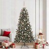 vidaXL Artificial Christmas Tree with Stand Green 114 x 114 x 210 cm - 2 of 4