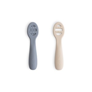 Mushie First Feeding Baby Spoons 2-Pack - 1 of 4