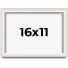 PosterPalooza | Shadow Box 1.5" Depth Silver Picture Frame - UV Acrylic, Backing Board, Hanging Hardware - 2 of 4