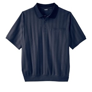 KingSize Men's Big & Tall Banded Bottom Polo Shirt - 1 of 4