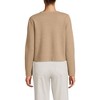 Lands' End Women's Fine Gauge Cotton Milano Blazer Sweater - 2 of 3