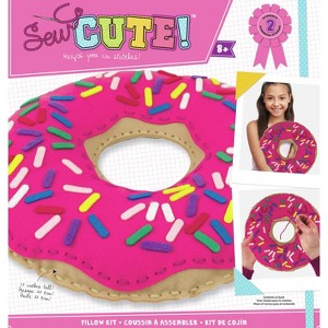 Sew Cute! Felt Pillow Kit-Doughnut - 1 of 4