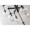 Troy Lighting Brixton 9 - Light Pendant in  Graphite Clear Shade - 4 of 4