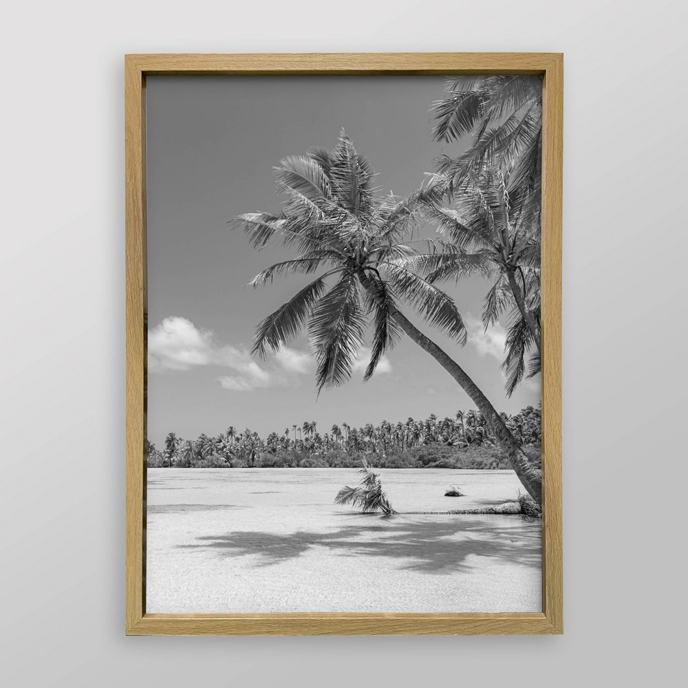 Photos - Photo Frame / Album 18" x 24" Poster Frame Brown - Threshold™