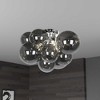 Dainolite Comet 3 - Light Flush Mount in  Polished Chrome - 3 of 4