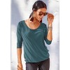 Women's 2 Pk Elbow Sleeve Tops - LASCANA - 3 of 4