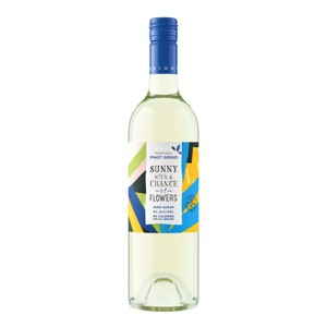 Sunny with a Chance of Flowers Pinot Grigio White Wine - 750ml Bottle - 1 of 4