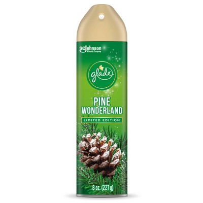 Glade Aerosol Pine Wonderland Air Freshener - 8oz