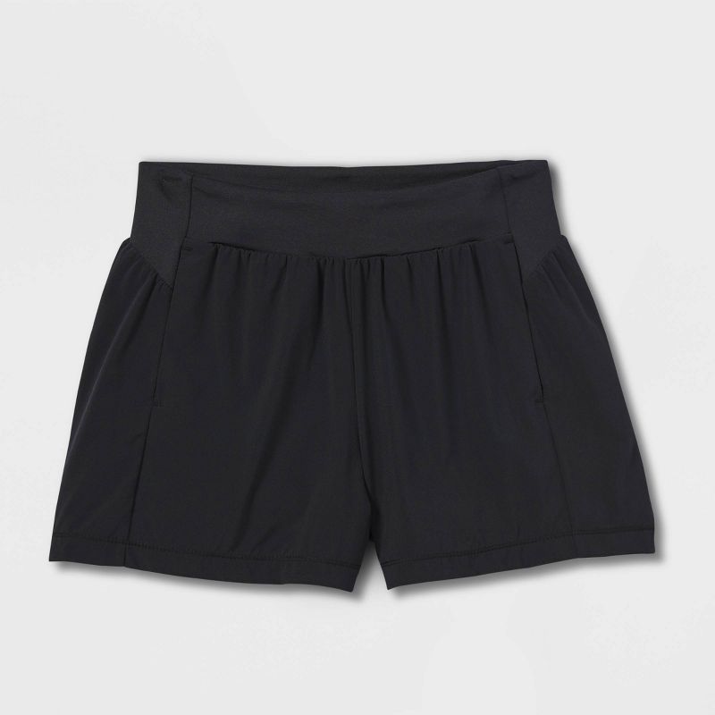 Girls' Woven Resort Shorts - All in Motion™, 1 of 5