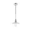 Elegant Lighting Waltz 1 light chrome Pendant - 4 of 4