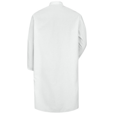 Red Kap Snap-Front Spun Polyester Butcher Coat, White - Xx Large — фото 2