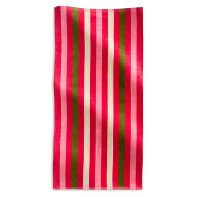 Vera Bradley Women's Outlet Cotton Looped Terry Essential Beach Towel