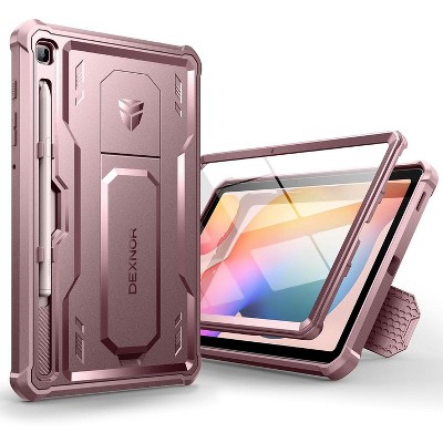 Dexnor Case for Samsung Galaxy Tab S6 Lite 10.4 Inch 2024/2022/2020, [Built in & Kickstand] with Pen Holder Heavy Duty Shockproof Cover