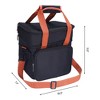 REGALWOVEN Oxford Wipe Clean Insulated Large Capacity Lunch Bags 10.2 x 7.1 x 11 Inches - 2 of 4