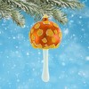 Morawski Large Gold Mushroom W/ Glittered Spots 8 Inch, Glass Ornament Toadstool Fungi Spring Summer 19326 8.0 Inch Large Gold Mushroom W/ Glittered - 2 of 4