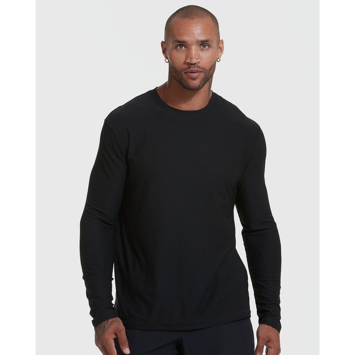 Men's Active Long Sleeve Crew Neck T-Shirt - True Classic - thumbnail 10