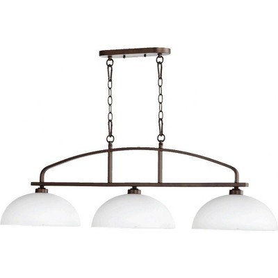 Quorum Lighting Reyes 3-Light Oiled Bronze Ceiling Fan
