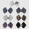 Girls' Disney 7pk Nightmare Before Christmas Hair Bow Set - 2 of 3