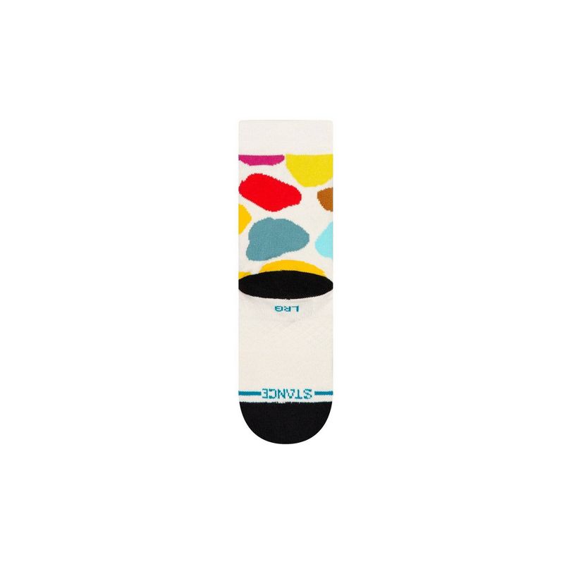 Stance Kids&#39; Abstract Dots Crew Socks - L, 6 of 12