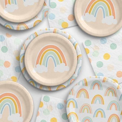 Pastel Rainbow Party  Pastel Rainbow Party Supplies & Decorations