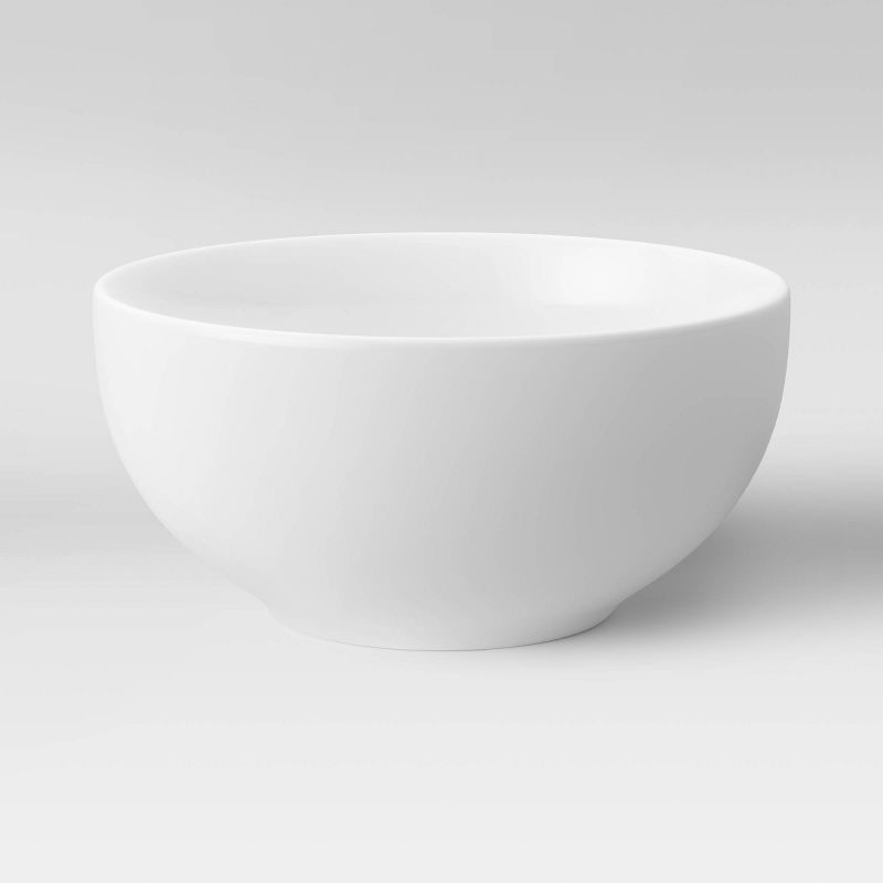 Porcelain Cereal Bowl 24oz White  - Threshold&#8482;, 1 of 3
