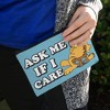 Garfield Ask Me If I Care Makeup Cosmetic Bag Organizer Pouch - 3 of 4