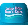 Pacific Brim  Foam Trucker Hat Lake Hair Don't Care - 3 of 4
