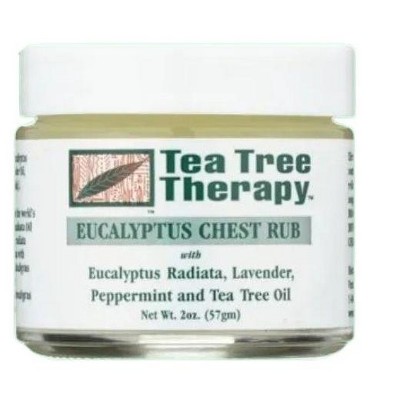 Tea Tree Therapy Eucalyptus Chest Rub by Tea Tree Therapy  -  2 oz Lotion