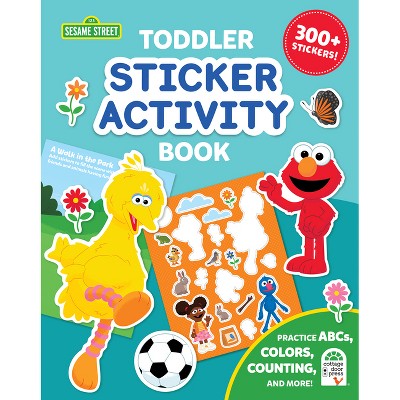 Sesame Street Toddler Sticker Activity Book - by  Cottage Door Press (Paperback)