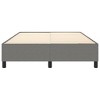 vidaXL Bed Frame Dark grey 100% polyester fabric, plywood, engineered wood - 4 of 4