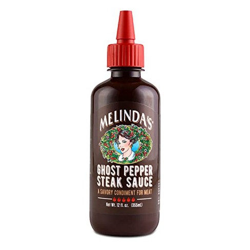 Melinda’s Steak Sauce Ghost Pepper - Case of 6 - 12 oz - image 1 of 4