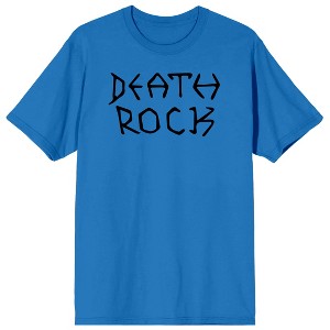 Beavis & Butthead Death Rock Adult Medium Blue Crew Neck Short Sleeve T-shirt - 1 of 4