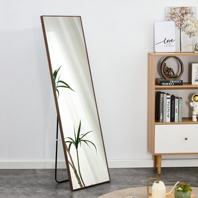 LOVMOR Solid wood frame long mirror¨
