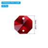 Unique Bargains Crystal Pendants Octagon Beads for DIY Lamp Arts Crafts Decoration 30 Pcs - 2 of 4