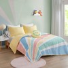 Gracie Mills Arianell Vibrant Rainbow Sunburst Reversible Cotton Comforter Set - image 2 of 4