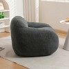 Airsurfer Giant Bean Bag Chair for Adults ¨C Oversized Memory Foam Bean Bag Sofa with Armrests, Comfy Floor Couch for Living Room - 3 of 4