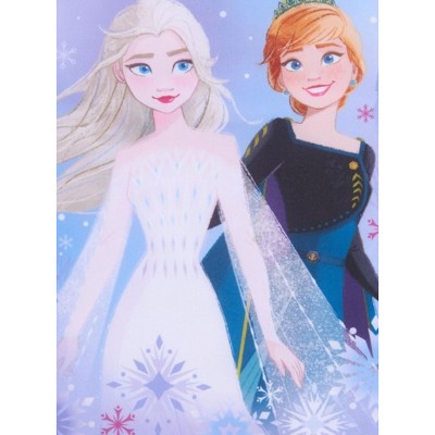 Disney Frozen Elsa Princess Anna Little Girls Tankini Top and Bikini Bottom Swim Set Purple 5-6 — фото 6